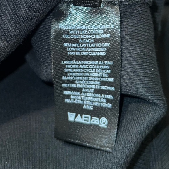 Anthropologie Maeve Black Short Sleeve Mock Neck Sweater - Picture 8 of 10